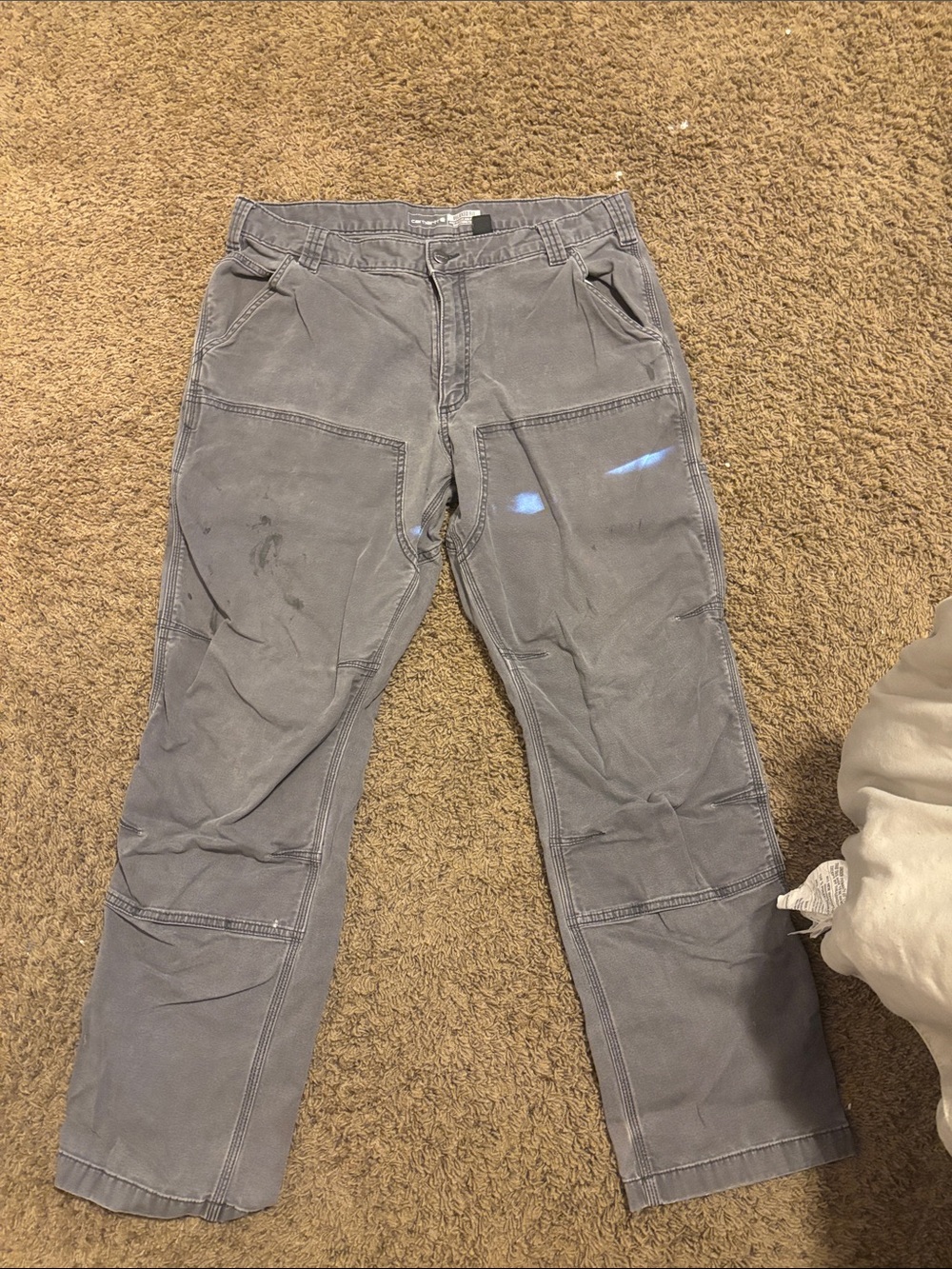 Carhartt Gray Cargo Work Pants